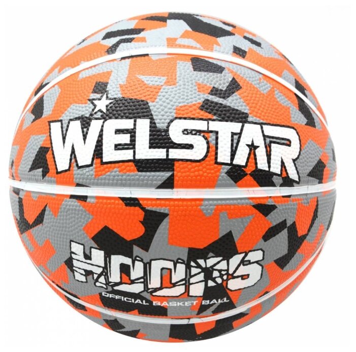 Баскетбольный мяч WELSTAR BR2843-1, р. 7 (фото modal 1)