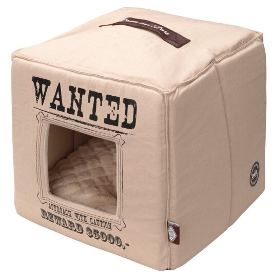 Домик для кошек D&D Wanted 40х40х40 см (фото modal 1)