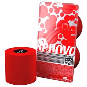 Туалетная бумага Renova Red в блистере трёхслойная (фото modal nav 1)