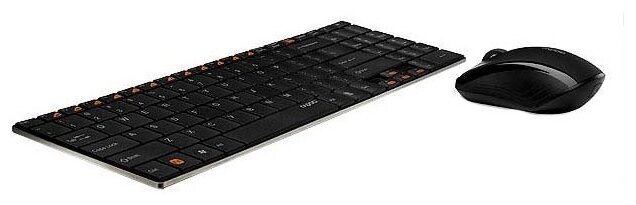 Клавиатура и мышь Rapoo 9060 Black USB (фото modal 2)