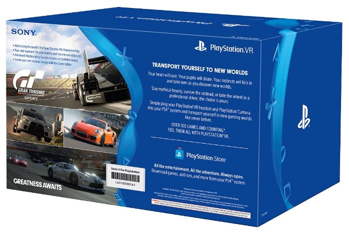 Очки виртуальной реальности Sony PlayStation VR Gran Turismo Sport Bundle (фото modal 8)