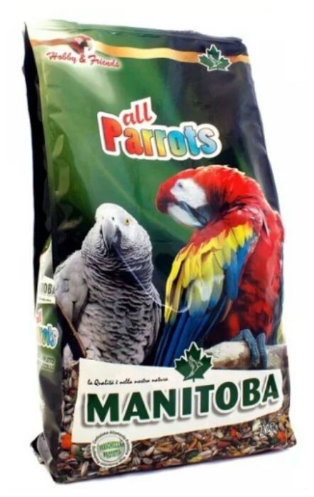 Manitoba корм All parrots для крупных попугаев (фото modal 1)