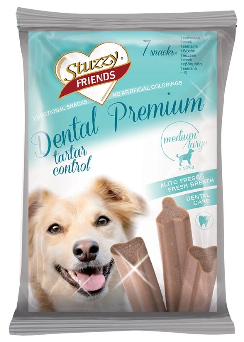 Лакомство для собак Stuzzy Friends Dental premium для собак от 12кг (фото modal 1)