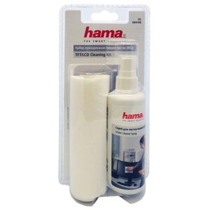 Набор HAMA TFT/LCD Cleaning Kit чистящий спрей+сухие салфетки 15 шт. для экрана, для ноутбука (фото modal nav 1)