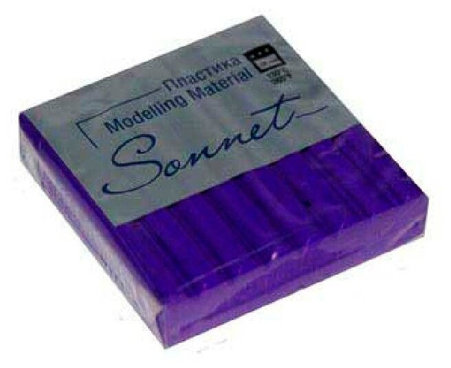 Полимерная глина Sonnet флуоресцентный фиолетовый (5965607), 56 г (фото modal 1)