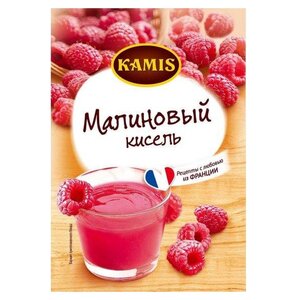 Смесь для напитка KAMIS Кисель моментального приготовления Малиновый 30 г (фото modal nav 1)
