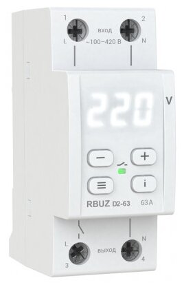 Реле контроля напряжения RBUZ D2-63 (фото modal 1)