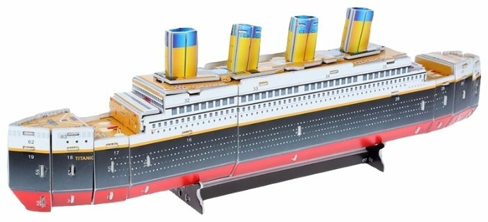 3D-пазл Zilipoo 3D Титаник (589-W), 36 дет. (фото modal 1)