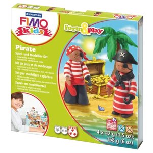 Полимерная глина FIMO kids form&play Детский набор Пират (8034 13 LZ) (фото modal nav 1)