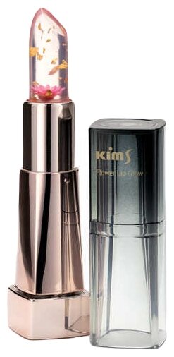 Kims Помада-бальзам Flower Lip Glow Crystal Pink (фото modal 1)