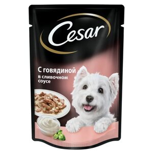Корм для собак Cesar С говядиной в сливочном соусе (фото modal nav 2)