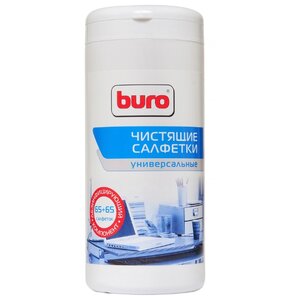 Buro BU-Tmix влажные салфетки+сухие салфетки 130 шт. для оргтехники (фото modal nav 1)