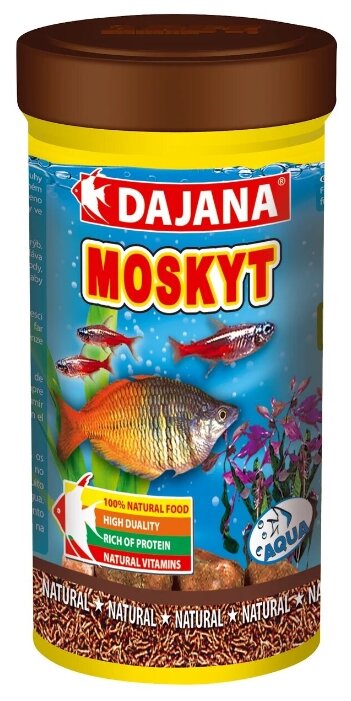 Сухой корм Dajana Pet Moskyt для рыб, рептилий (фото modal 1)