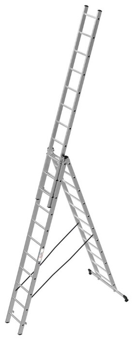 Лестница телескопическая 3-секционная ОЛИМП 1230311 A (фото modal 1)