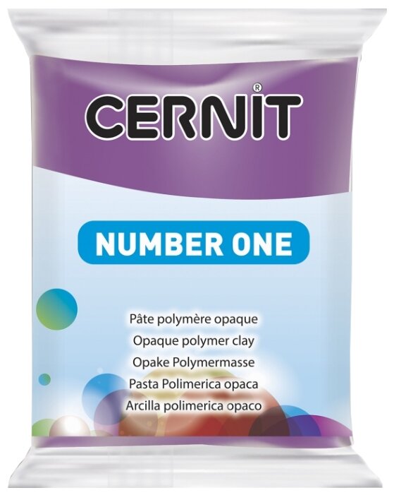 Полимерная глина Cernit Number one мальва (941), 56 г (фото modal 1)