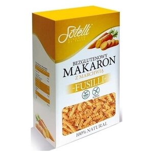 Sotelli Макароны Fusilli с морковью gluten free, 400 г (фото modal nav 1)