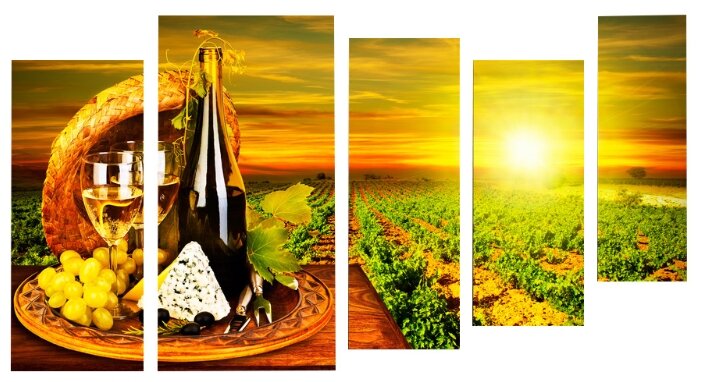 Модульная картина KARTINA style Искусство виноделия (фото modal 1)