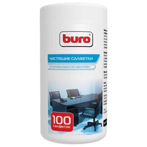 Buro BU-Tsurl влажные салфетки 100 шт. для оргтехники (фото modal nav 4)