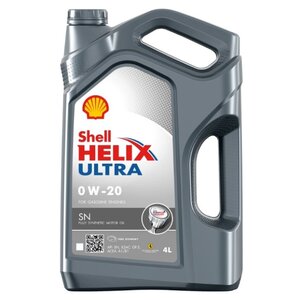 Моторное масло SHELL Helix Ultra SN 0W-20 4 л (фото modal nav 1)