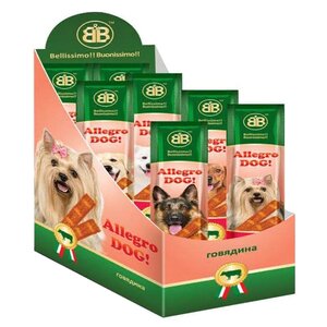 Лакомство для собак B&B Allegro Dog! Мясные колбаски говядина (фото modal nav 3)