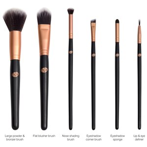 Набор кистей Rio The Essentials Cosmetic Make Up Brush Collection, 6 шт. (фото modal nav 3)