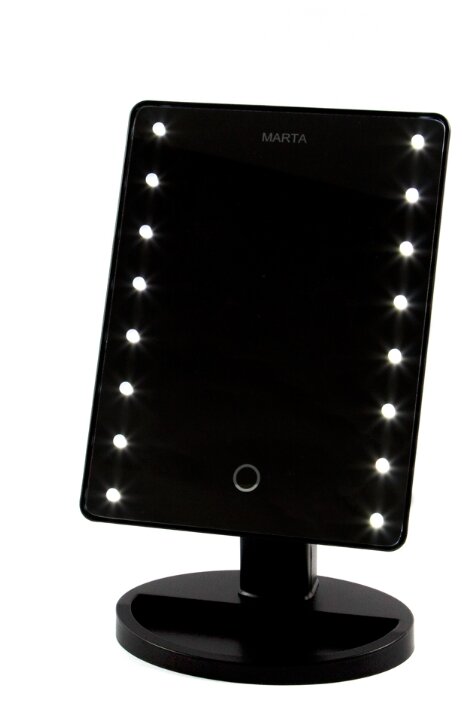 Зеркало косметическое настольное Marta MT-2654 с подсветкой (фото modal 24)