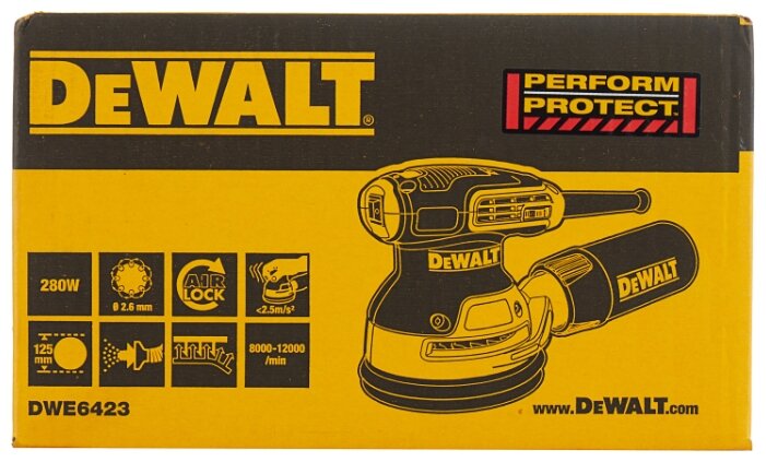 Эксцентриковая шлифмашина DeWALT DWE6423 (фото modal 11)