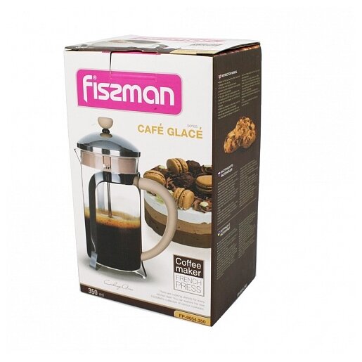 Френч-пресс Fissman Cafe glace (0,35 л) (фото modal 2)