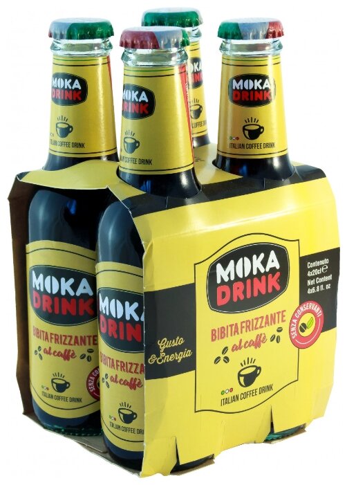 Кофейный напиток Moka Drink слабогазированный 0.2 л (фото modal 2)