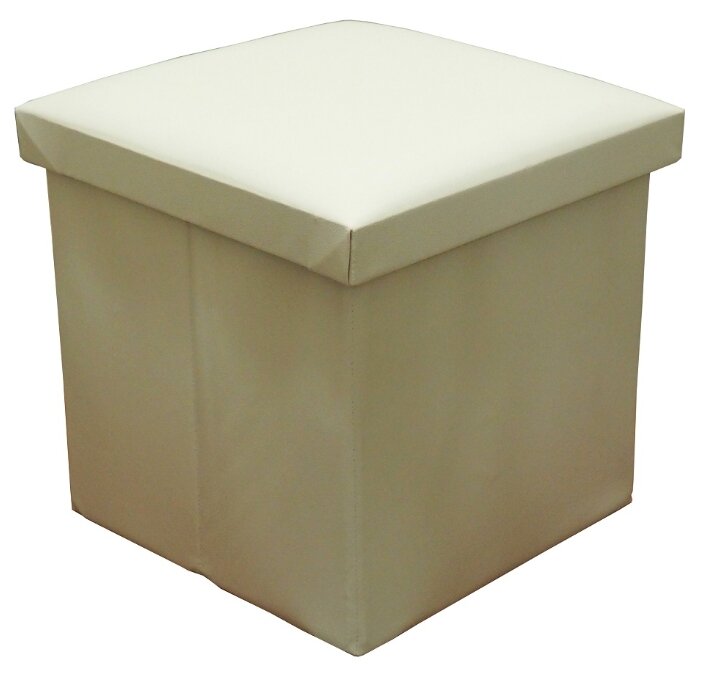 Пуфик с ящиком для хранения Тематика складной искусственная кожа (фото modal 7)
