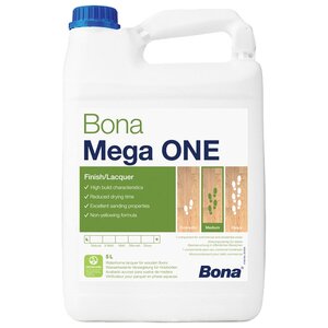 Лак Bona Mega ONE полуматовый (5 л) (фото modal nav 1)