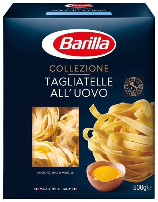 Barilla Макароны Collezione Tagliatelle All'uovo Bolognesi, 500 г (фото modal 1)
