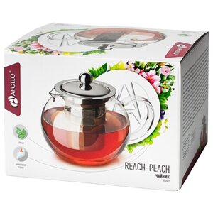 Apollo Заварочный чайник Reach-Peach 0,8 л (фото modal nav 3)