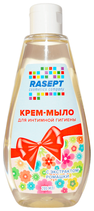 RASEPT Крем-мыло для интимной гигиены с экстрактом ромашки, 200 мл (фото modal 1)