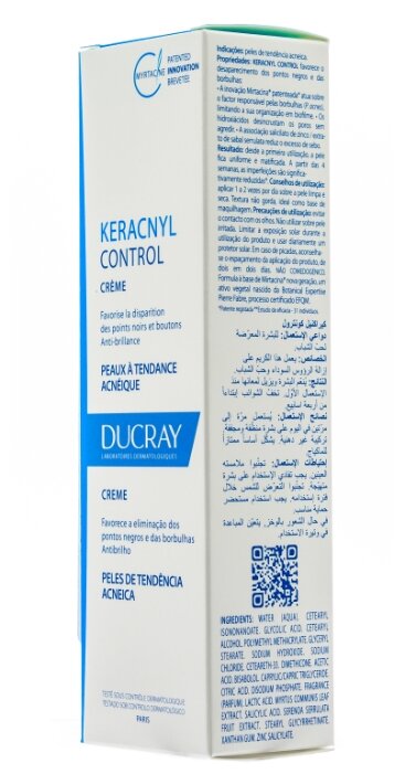 Ducray Keracnyl Регулирующий крем Control creme (фото modal 3)