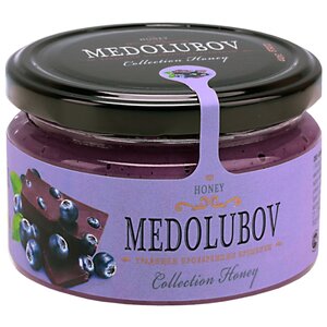 Крем-мед Medolubov черника с шоколадом (фото modal nav 1)