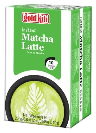 Чайный напиток Gold kili Matcha latte растворимый в пакетиках (фото modal 2)