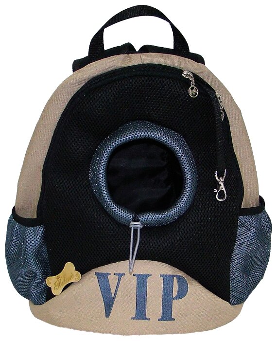 Переноска-рюкзак для кошек и собак Melenni Стандарт VIP S 30х15х35 см (фото modal 2)