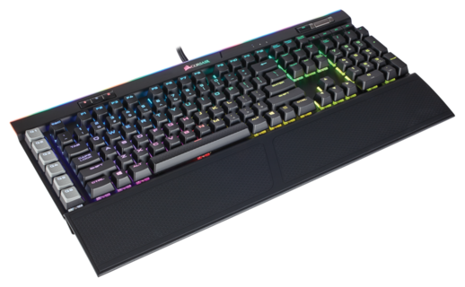 Клавиатура Corsair K95 RGB PLATINUM Rapidfire (CHERRY MX RGB Speed) Black USB (фото modal 4)