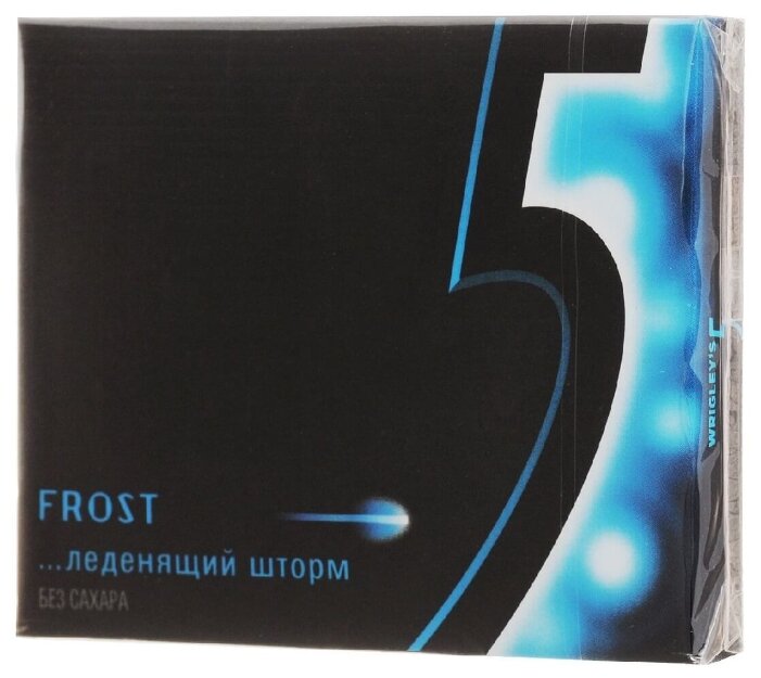 Жевательная резинка Wrigley's Spearmint 5 Frost Леденящий шторм, без сахара 10 шт. (фото modal 2)