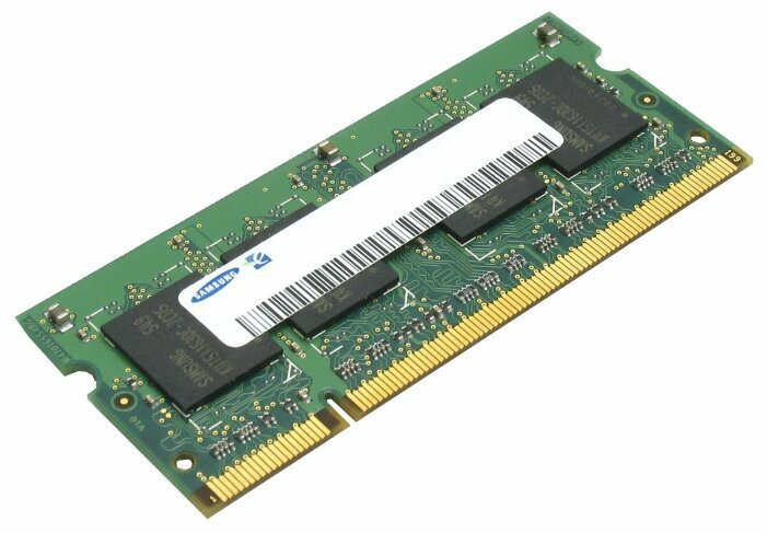 Оперативная память 1 ГБ 1 шт. Samsung DDR2 667 SO-DIMM 1Gb (фото modal 1)