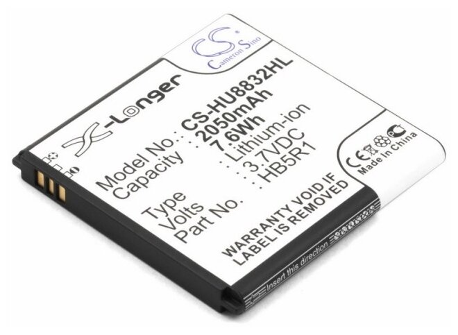 Аккумулятор Cameron Sino CS-HU8832HL для Huawei Ascend G500 Pro, G600 (фото modal 1)