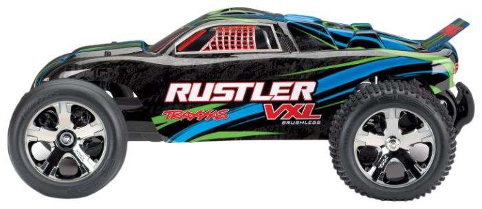 Трагги Traxxas Rustler VXL TQi (TRA37076-4) 1:10 44.5 см (фото modal 2)
