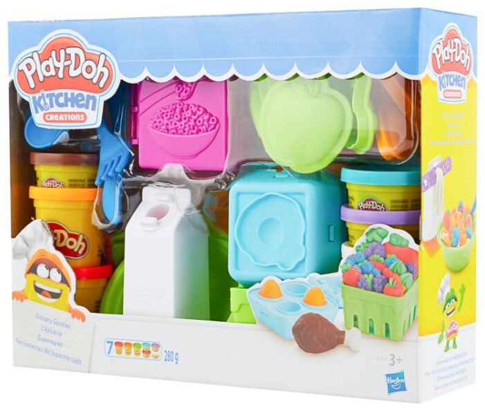 Масса для лепки Play-Doh Готовим обед (E1936) (фото modal 1)