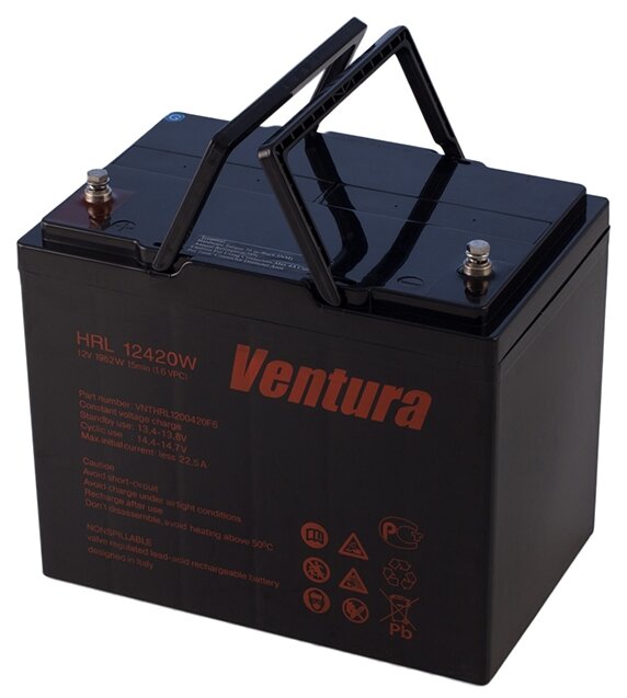 Аккумуляторная батарея Ventura HRL 12420W 90 А·ч (фото modal 1)