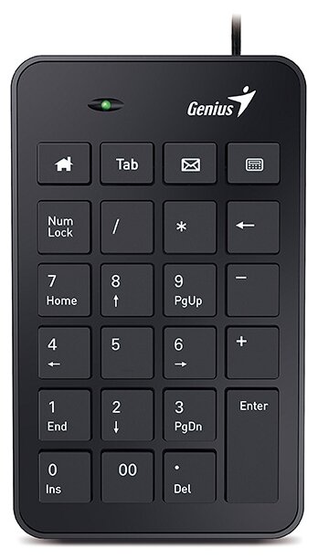 Клавиатура Genius Numpad i120 Black USB (фото modal 2)