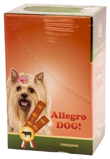 Лакомство для собак B&B Allegro Dog! Мясные колбаски говядина (фото modal 2)