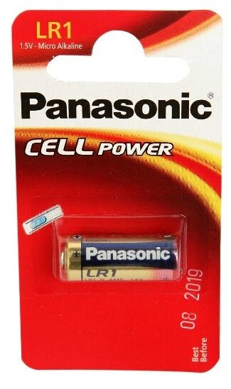 Батарейка N (LR1) Panasonic Cell Power LR1L (фото modal 1)