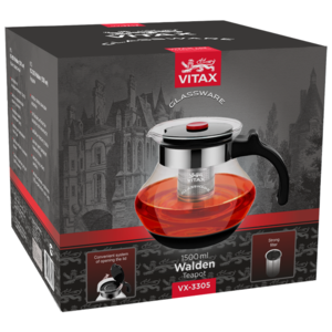 Vitax Заварочный чайник Walden VX-3305 1,5 л (фото modal nav 2)