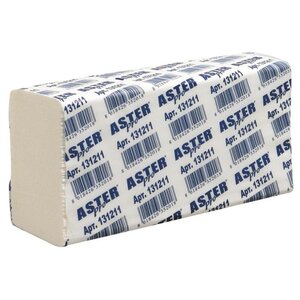 Полотенца бумажные Aster Pro Z2 First двухслойные (фото modal nav 1)